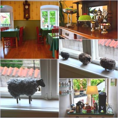 別棟にある朝食ルーム。