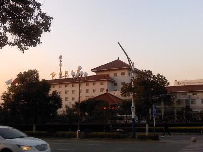 昔からの由緒あるホテル　馬鞍山南湖賓館