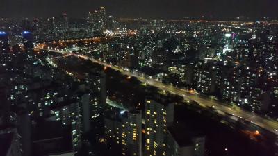 お部屋からの夜景