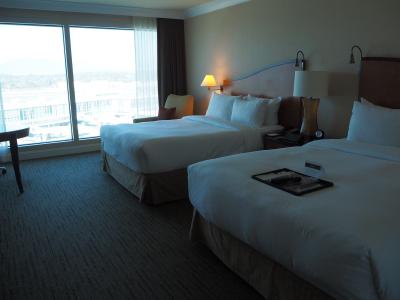 ベッドの広さも申し分なし！