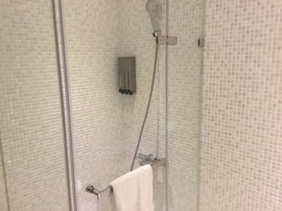 シャワーブース独立、タブはなしだが広さは十分