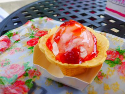 オープンカフェでまったり