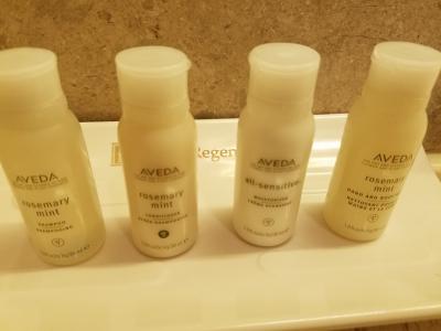 アメニティはAVEDA