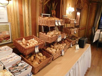 パンが充実している朝食