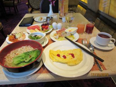 朝食バイキング充実