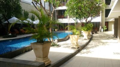 プールは狭いかな、、