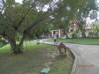 リゾートの散歩道