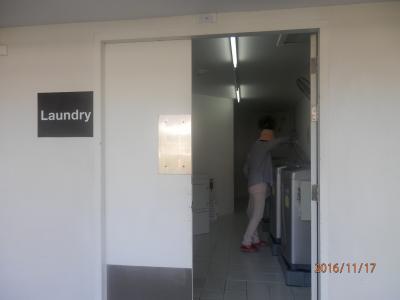 アラマンダホテルにあるランドリー