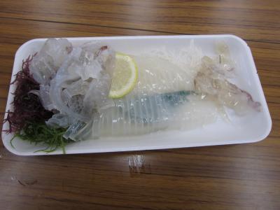 定食じゃなくても、呼子のイカを堪能できます