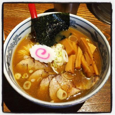 美味しい出汁のラーメン