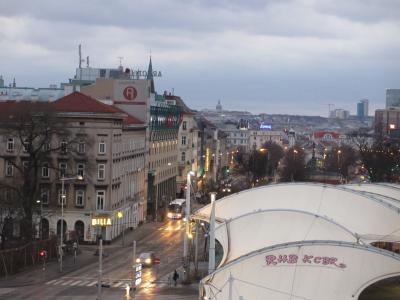 トラム停車場が目の前