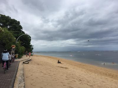 ホテルの目の前は海