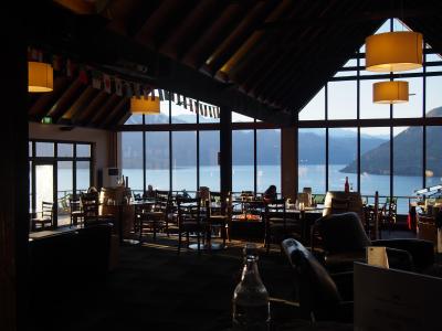 高台にある眺めの良いホテル