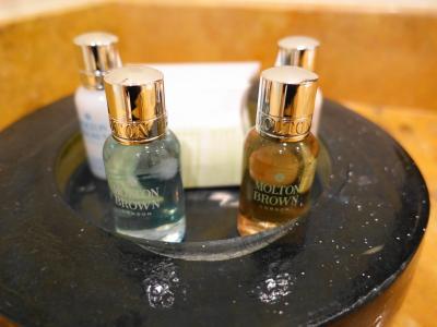 アメニティは上質のものでした