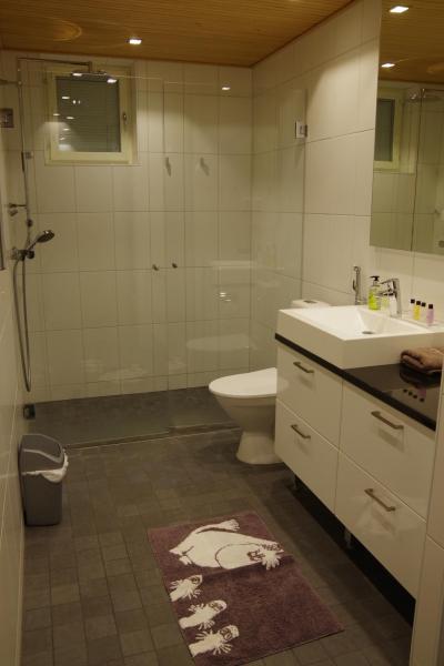 とても広いが、シャワーブースのみ