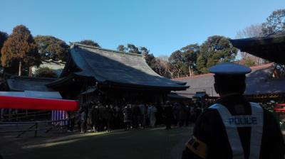 初詣に行きました！氷川神社