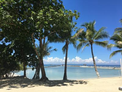 真っ白なリゾート