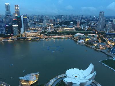 夕暮れ時に訪問