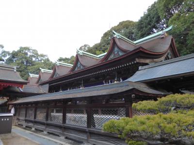 住吉神社本殿---「日本三大住吉」にある必見の建物です。国宝ですから！