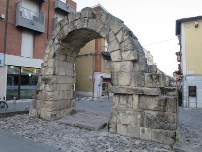 ローマ時代の積み石