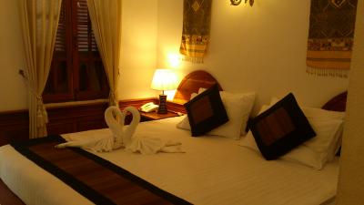 十分に広く清潔な客室