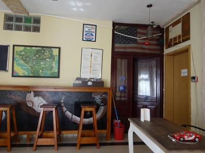 １階の共用スペース兼レセプション