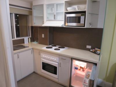 部屋のキッチン