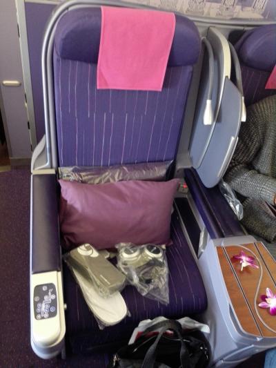 初のビジネスクラス(^O^)／