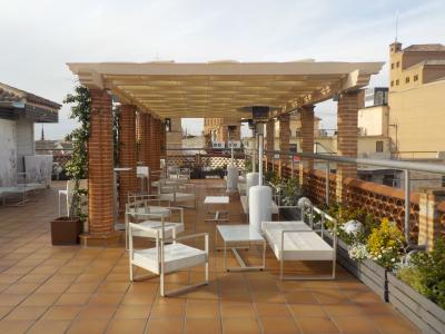 広い屋上テラス