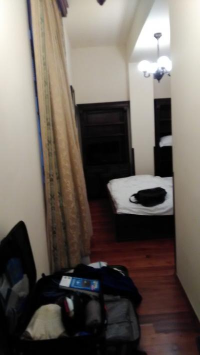 中庭向きだった