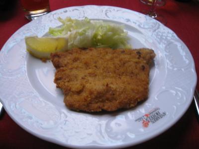 メインのミラノ風カツレツ