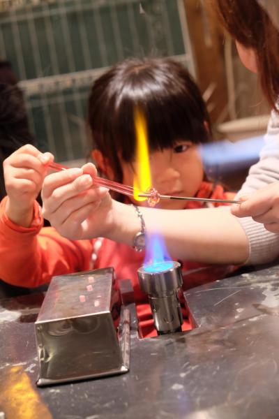 手作りトンボ玉