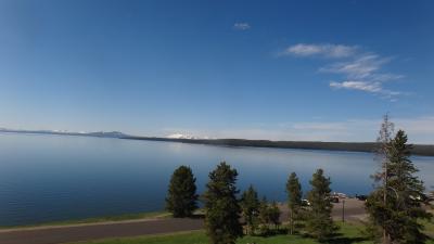 網戸越しになりますが眺望は最高にいいです