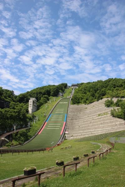 札幌オリンピックでも使用されたジャンプ台