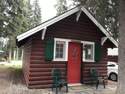 可愛いバンガローです