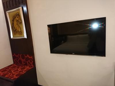 テレビ、ただし大抵中国語です。