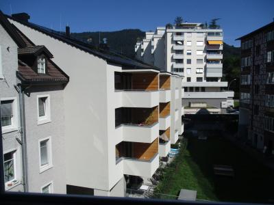 窓からの眺めもイマイチ