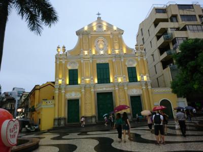 日が落ちると美しくライトアップ