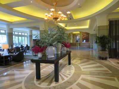 エントランスホール。スタッフがよく声をかけてくれます