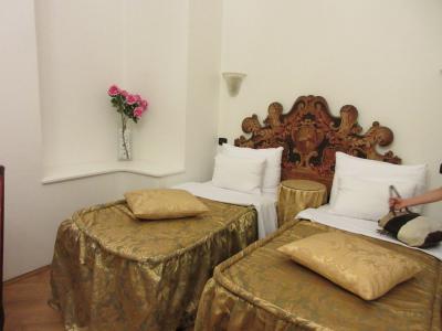 ベットが小さい