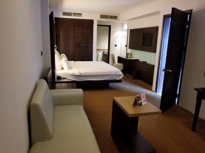 ベッドルームも広大。