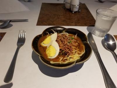 カレー味ヌードル。