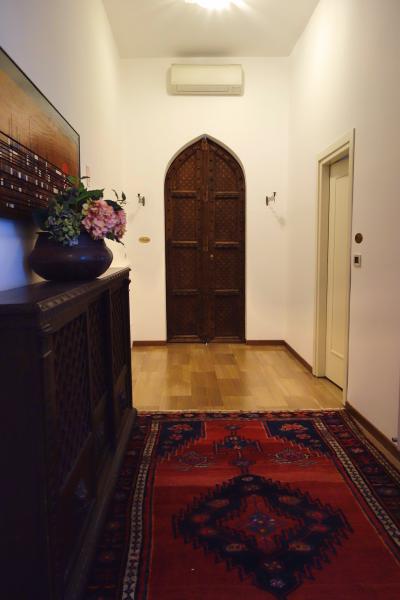 お部屋へ続く廊下