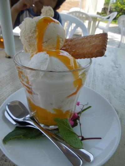 竹富島でいつも食べてしまうパフェ☆