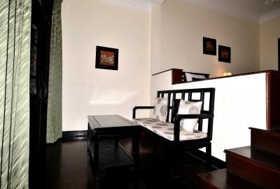 部屋はゆったりしています。