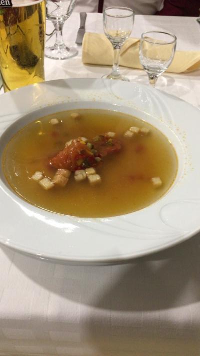 ハンガリー??伝統スープ グヤーシュ