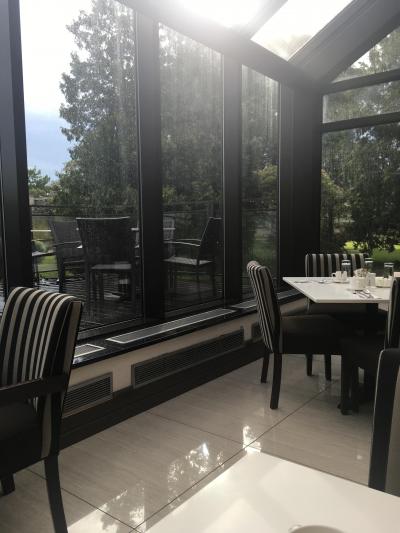 レストランが明るくて気持ちよかったです。