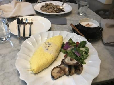 cafeでのモーニング