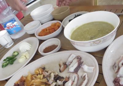 海女さんのアワビ粥