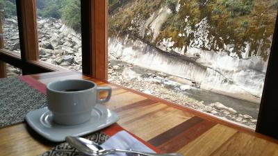 レストランより　朝の景色